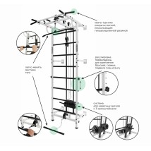 Спортивный комплекс KRAFT SystemLight FLEXTER PROFI